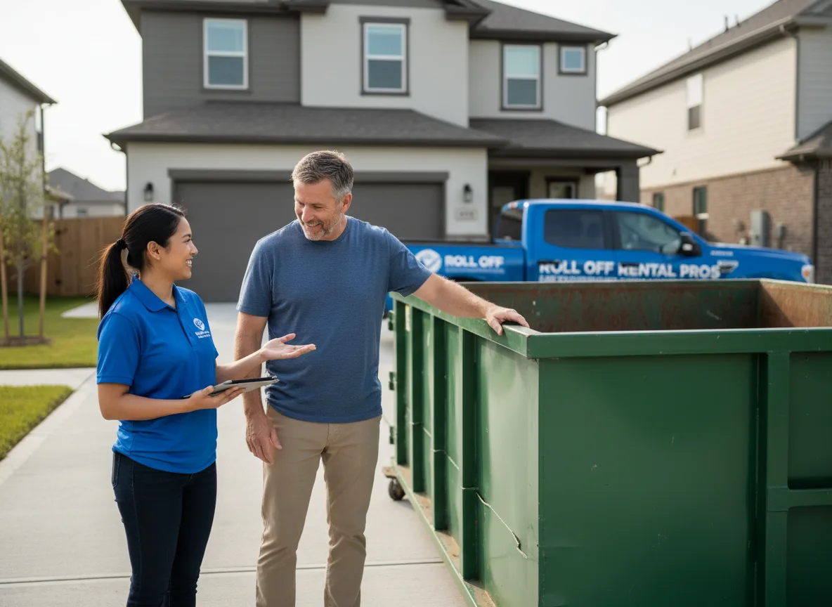 Roll Off Dumpster Rental Stowell, TX FAQs